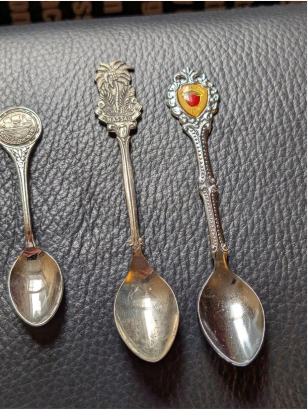 Vintage Souvenir Spoon Lot of 13 - Includes Rolex Bucherer & Disney Collectibles
